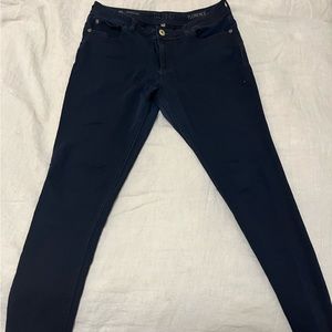 DL1961 Premium Denim - dark blue skinny jeans (size 30)